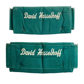Baywatch | Mitch Buchannon "David Hasselhoff" Production Chairback and Seat Cushion