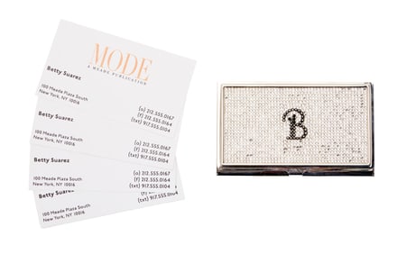 Ugly Betty | Betty Suarez (America Ferrera) Business Card Case with Cards