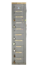 Law & Order: Criminal Intent | Police Precinct Vertical Weapon Locker