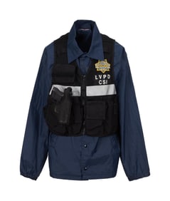 CSI: Crime Scene Investigation | Sara Slide (Jorja Fox) Tactical Vest, Rubber Holster, Prop Pistol