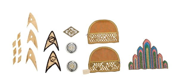 Star Trek: The Original Series | Starfleet Rank Insignia and Patch Group