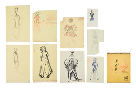 Star Trek: The Original Series | William Ware Theiss Concept Sketches and Notepad