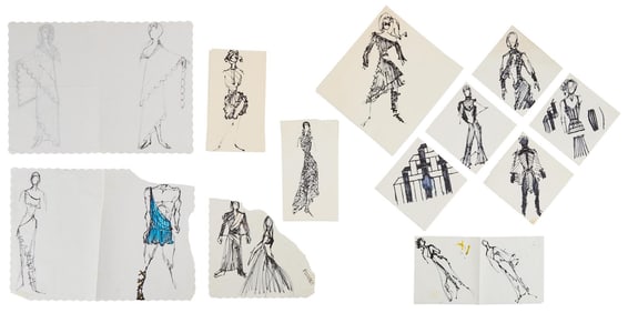 Star Trek: The Original Series | William Ware Theiss Napkin Concept Sketches
