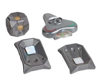 Alien Nation | Tracking Beacon Cube, On-Ship Tracking Panels and Hand Computer Props