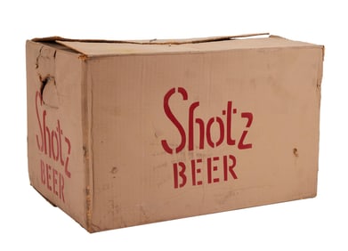 Laverne & Shirley | "Shotz Beer" Prop Beer Factory Case