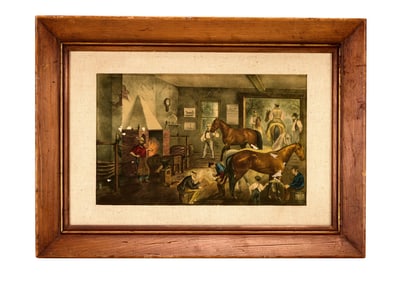 All in the Family | Bunker Home Framed Blacksmith Artwork