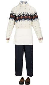 Cheers | Sam Malone (Ted Danson) Sweater and Bar Apron Ensemble