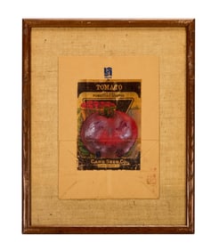Frasier | Cafe Nervosa Framed Tomato Seed Print