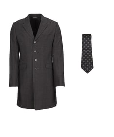 How I Met Your Mother | Barney Stinson (Neil Patrick Harris) "Karma" Overcoat and Necktie with Other