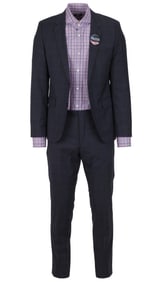 Veep | Gary Walsh (Tony Hale) Suit Ensemble with Campaign Buttons and Pill Bottle Props