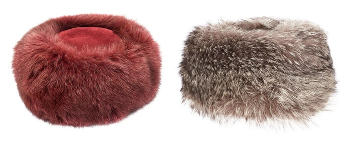 Dynasty | Alexis Carrington Colby (Joan Collins) Custom-Made Nolan Miller Fur Hats