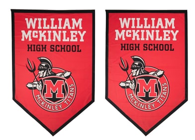 Glee | Two Banners from William McKinley High School