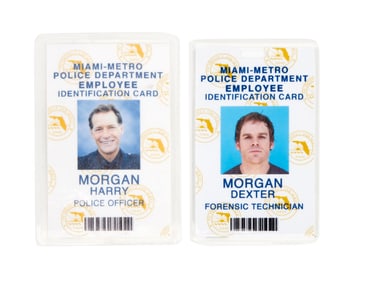 Dexter | Dexter and Harry Morgan IDs