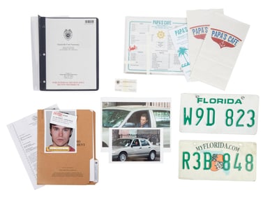 Dexter | Detective Angel Batista (David Zayas) License Plate and Other Items