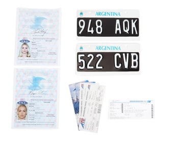 Dexter | Hannah McKay (Yvonne Strohovski) Travel Documents