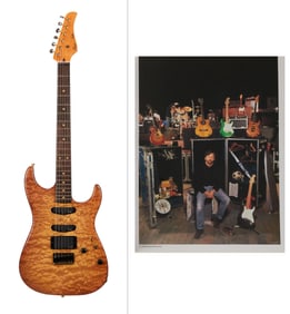 Eric Clapton | Owned and Played 1988 Pensa-Suhr Electric Guitar Gifted by Mark Knopfler to Eric