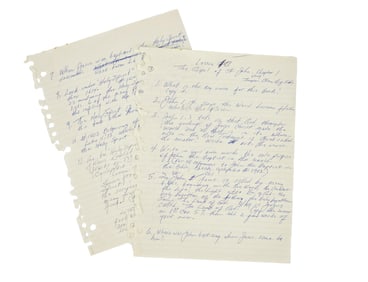 Johnny Cash | Handwritten Spiritual Essay