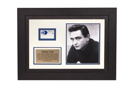 Johnny Cash | 1981 Personal Diners Club International Card