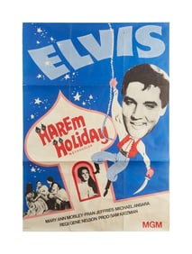 Elvis Presley | 1965 "Harem Holiday" Promotional Poster