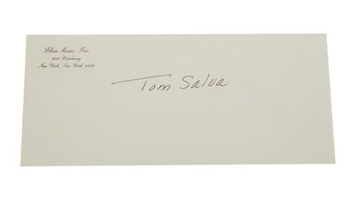 Elvis Presley | Elvis Music, Inc. New York Envelope