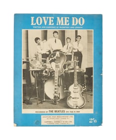 The Julian Lennon Collection | The Beatles "Love Me Do" Sheet Music