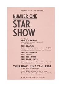 The Julian Lennon Collection | The Beatles 1962 New Brighton Concert Flyer