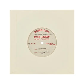 The Julian Lennon Collection | The Beatles "Michelle" 45 Acetate Record Single