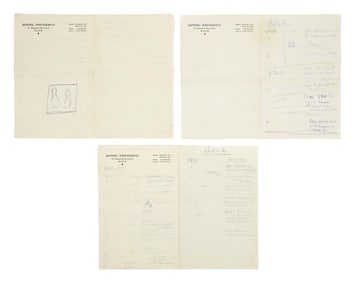 The Julian Lennon Collection | "The Fool On The Hill" Music Video Paul McCartney Handwritten Notes