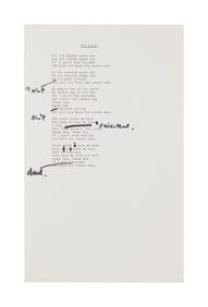 The Julian Lennon Collection | The Beatles "Yer Blues" John Lennon Annotated Lyrics