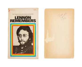 The Julian Lennon Collection | "Lennon Remembers" Paperback Book