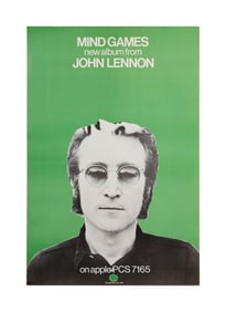 The Julian Lennon Collection | John Lennon "Mind Games" Promotional Poster
