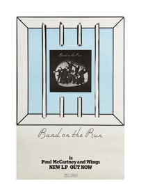 The Julian Lennon Collection | Paul McCartney and Wings "Band on the Run" Promotional Poster