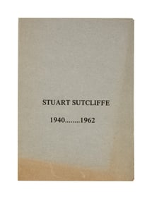 The Julian Lennon Collection | Stuart Sutcliffe 1984 Exhibition Brochure