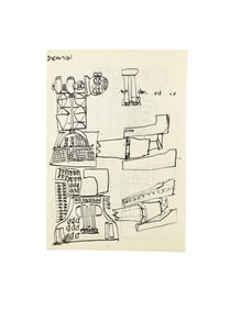 Stuart Sutcliffe | Original Ink Drawings