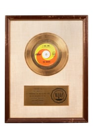 The Beatles | RIAA Certified "Gold" Sales Award for "I Feel Fine"