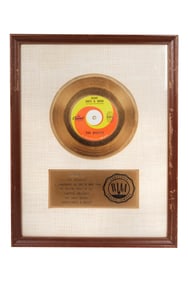 The Beatles | RIAA Certified "Gold" Sales Award for "Eight Days a Week"