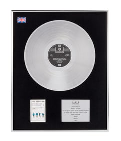 The Beatles | Ringo Starr | Help! "Platinum" BPI Record Award