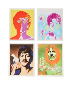 The Beatles | Richard Avedon Signed 1967 Portraits