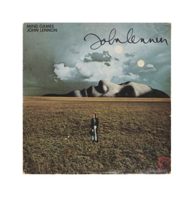 John Lennon | Signed "Mind Games" Record Album
