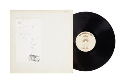 Yoko Ono | Personally Owned "Double Fantasy" Test Pressing With Studio One Letter