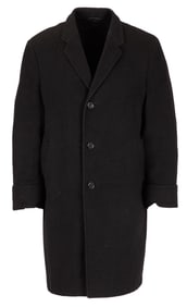 Paul McCartney | Owned Dunn & Co Black Overcoat