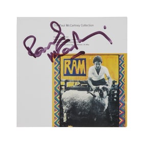 Paul McCartney | Signed "RAM" CD Booklet