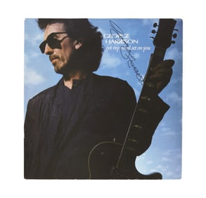 George Harrison | Signed "Got My Mind Set on You" Record Single Sleeve