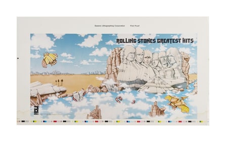 The Rolling Stones | 1975 Unreleased "Greatest Hits" Cover Art