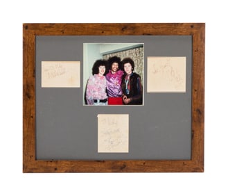 Jimi Hendrix Experience | Signed Cut Sheets