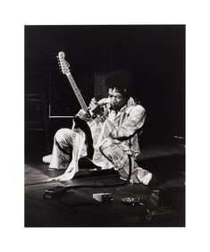 Jimi Hendrix | Photographer Joe Sia Signed Photo