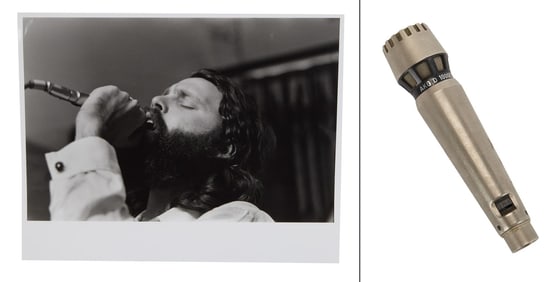 The Doors | Jim Morrison 1969 AKG D-1000 Microphone with Photos