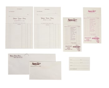 Woodstock | Yasgur Farms Dairy New York 1969 Stationery
