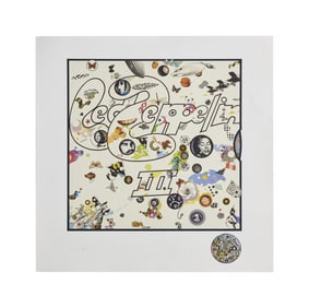 Led Zeppelin | "Led Zeppelin III" Limited Edition Screenprint Signed By Artist Zacron