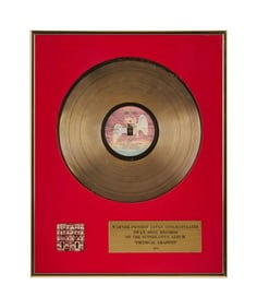 Led Zeppelin | Warner Pioneer "Gold" Sales Award for the Album "Physical Graffiti"